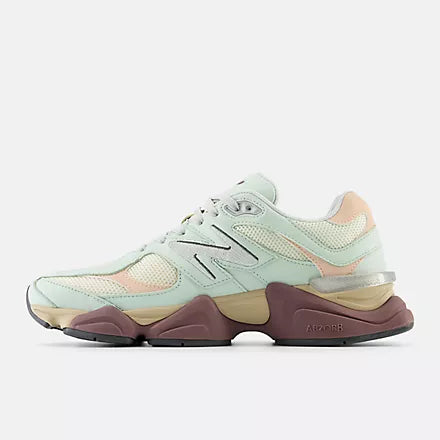 New Balance 9060 — Sea Salt / Solar Flare