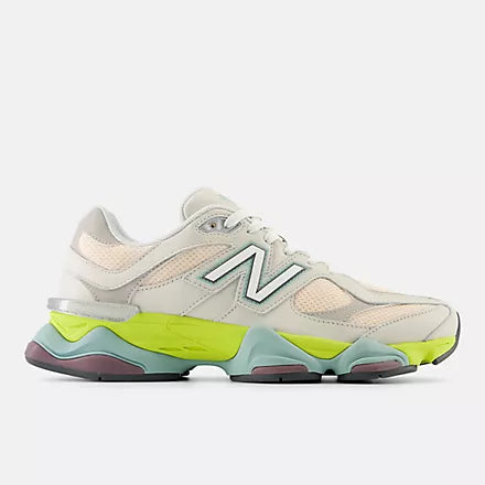 New Balance 9060 — Sea Salt / Solar Flare