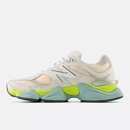 New Balance 9060 — Sea Salt / Solar Flare
