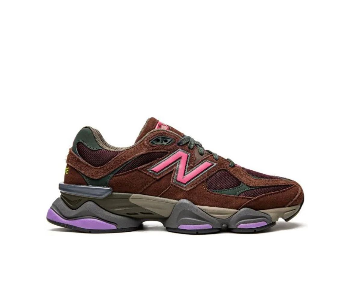 New Balance 9060 — Bordeaux / Oliva