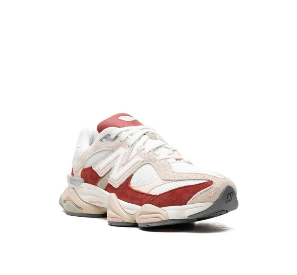 New Balance 9060 — Bianco / Bordeaux