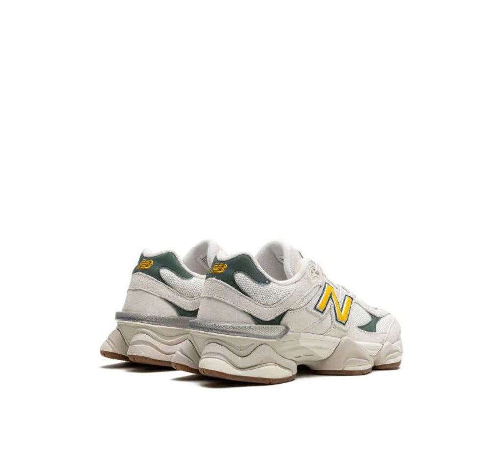 New Balance 9060 — Bianco / Crema · Verde & Giallo
