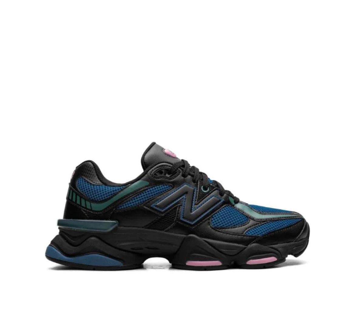 New Balance 9060 — Nero / Blu Elettrico