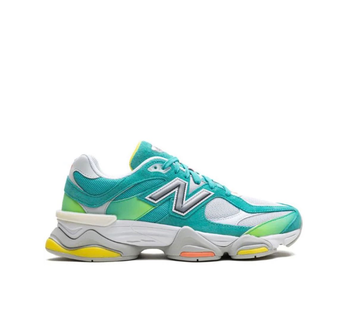 New Balance 9060 — Verde acqua / Lime