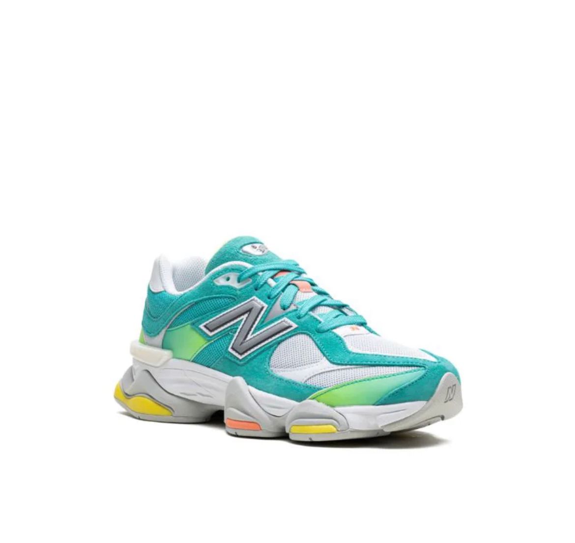 New Balance 9060 — Verde acqua / Lime