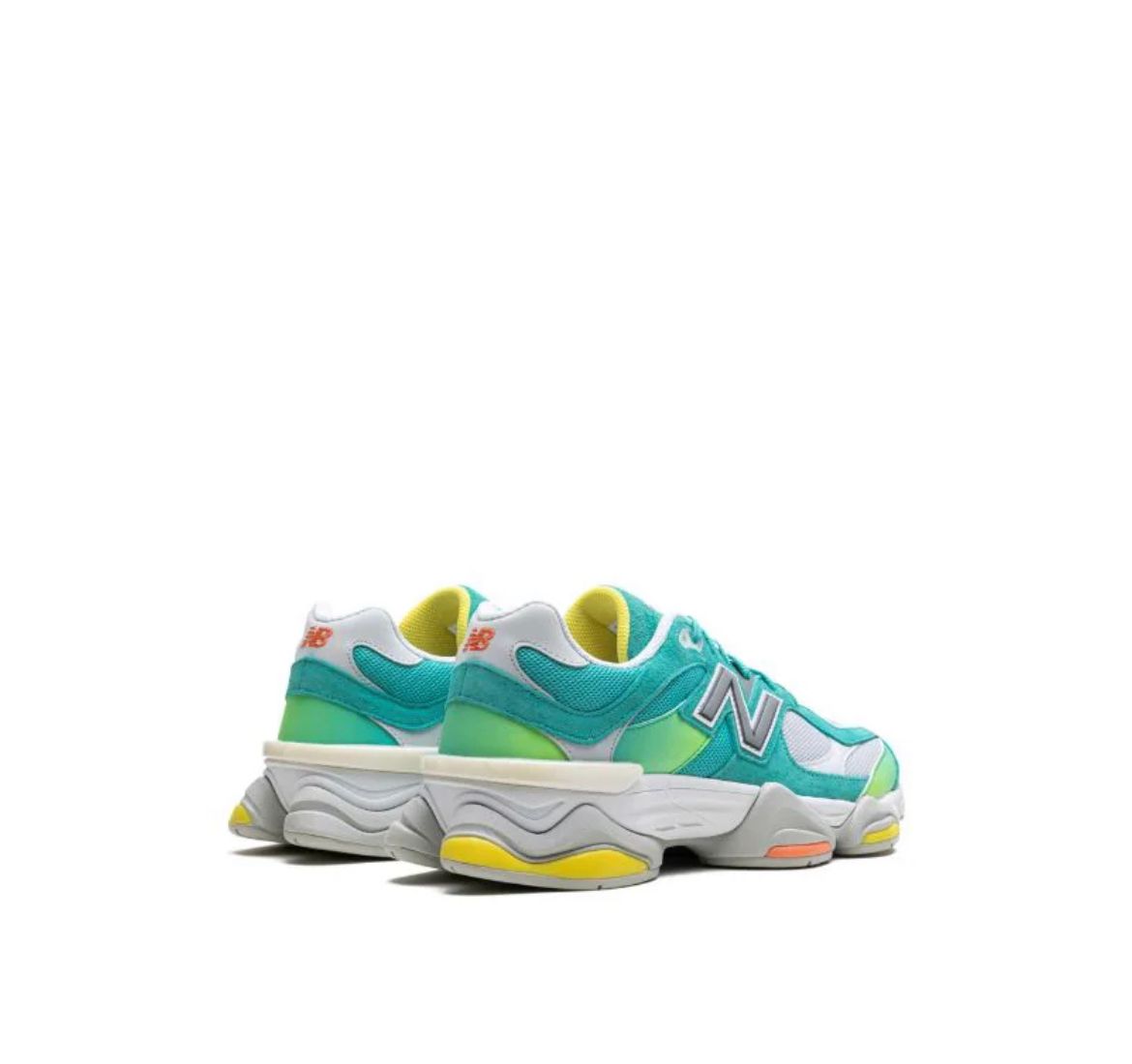 New Balance 9060 — Verde acqua / Lime