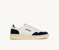 Autry Medalist Low — Bianco / Blu