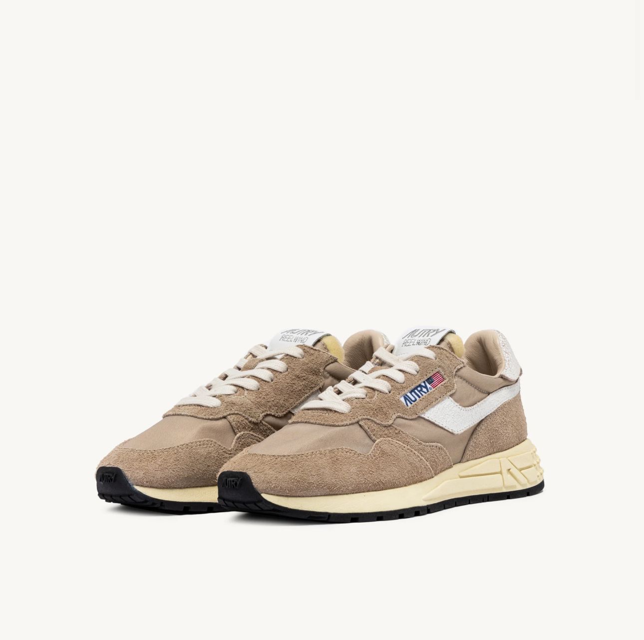 Autry Reelwind — Beige / White